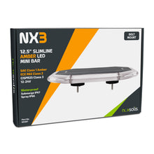 NX387 - 12.5" LED Slimline Mini Bar with 4 Point Bolt Mount