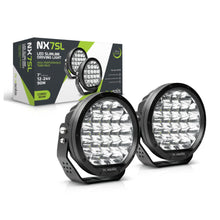NX720 – 7″ Slimline LED Driving Light Combo Beam (Twin Pack)