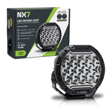 NX730 – 7″ LED Driving Light with Dual-Colour Front Position Lights (Single Pack)