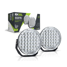 NX925 – 9″ Slimline LED Driving Light Combo Beam - Chrome Bezel (Twin Pack)