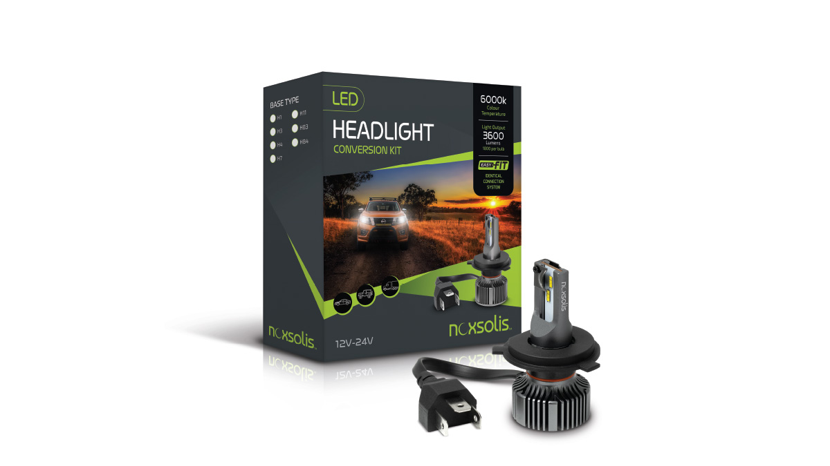 LED Headlight Conversion Kit – H4 – Noxsolis