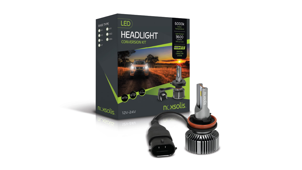LED Headlight Conversion Kit – H8/9/11/16 – Noxsolis